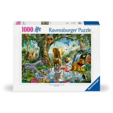 1000 pc Ravensburger Puzzle - Adventures In The Jungle 1000 pc Ravensburger Puzzle - Adventures In The Jungle
